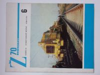 Železničář - čtrnáctideník Ústřední správy železnic 1-24 (1970) roč. IV. (XX.) chybí č. 20, 23 čísel
