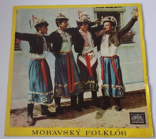 Cimbálová muzika Hynka Bíma ‎– Moravský folklór (1967)