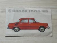 Škoda 1000 MB - prospekt