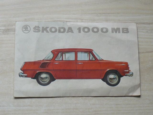Škoda 1000 MB - prospekt