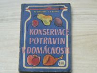 Havelková, Fialová - Konservace potravin v domácnosti (1958)