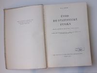 Levič - Úvod do statistické fysiky (1954)