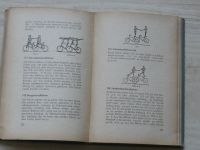 Hallen-Radsport Lehrbuch und Wettfahrbestimmungen (1950) - Učebnice halové cyklistiky a závodní př.