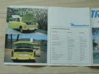 Trabant 601 - Limusina, Universal - prospekt
