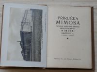 Příručka Mimosa - Průvodce povšechnou výrobou akciové společnosti, Drážďany 21 (1932)
