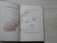 Romain Rolland - Petr a Lucie (1936) tit. list Toyen