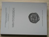Varia psychologica X. (2005)