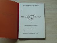 Pravidla technického provozu vleček (od 1.1.1981) ČSD