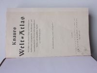 Knaurs Welt-Atlas - Vollständige neue Ausgabe (1939) atlas světa - německy