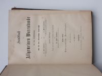 Seubert - Handbuch der Allgemeinen Warenkunde für das Selbststudium 1+2 (1883) zbožíznalství německy