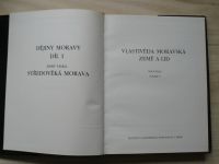 Vlastivěda moravská - Dějiny Moravy 1 - Josef Válka - Středověká Morava (1991)