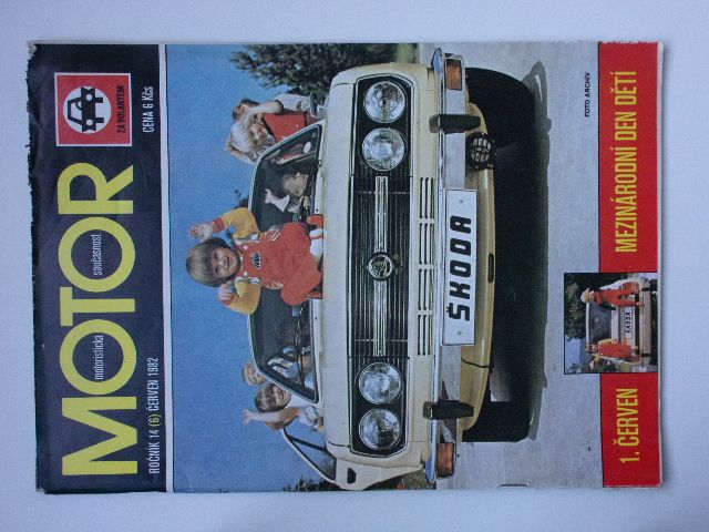 Motoristická současnost za volantem 9 (1982) ročník XIV.