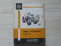 Agrostroj Prostějov - Nářadí k malotraktoru T-4K-12-1 (1970)