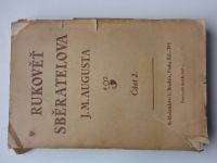 Augusta - Rukověť sběratelova 1+2 (L. Bradáč 1927) 2 knihy