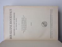 Der kleine Brockhaus - Handbuch des Wissens in einem Band 1-Z (1926)