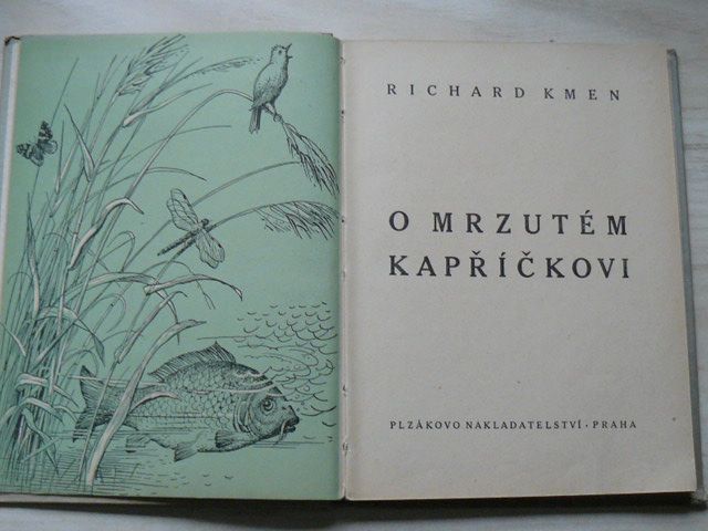 R. Kmen - O mrzutém kapříčkovi (1944) il. V. Kubašta