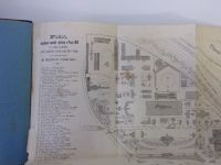 Všeobecná zemská výstava v Praze 1891 - Hlavní katalog (1891) vč. rozkládacího plánku výstavy