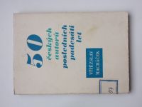 Macháček - 50 českých autorů posledních padesáti let (1969)