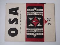 OSA - měsíčník pro místní kulturu 3 (1970) ročník I. Olomouc