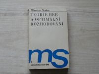 Maňas - Teorie her a optimální rozhodování (1974) Matematický seminář SNTL