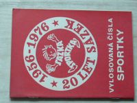 Vylosovaná čísla Sportky - 20 let sázek 1956 - 1976