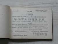 Ceník speciálního velkoobchodu vegetabilickými drogami - Waeger & Eichler Brno (1928)