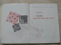 Čapek - Vazby listových tkanin (1951)