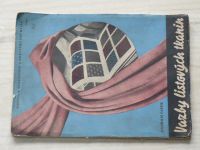 Čapek - Vazby listových tkanin (1951)