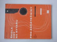 Jirmal - Škola hry na kytaru pro začátečníky (1988) česky + německy - učebnice + noty