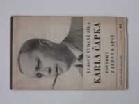 Lidové vydání díla Karla Čapka - Povídky z jedné kapsy (1939) sešity 39-46