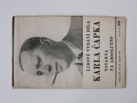 Lidové vydání díla Karla Čapka - Továrna na absolutno (1940) sešity 63-70