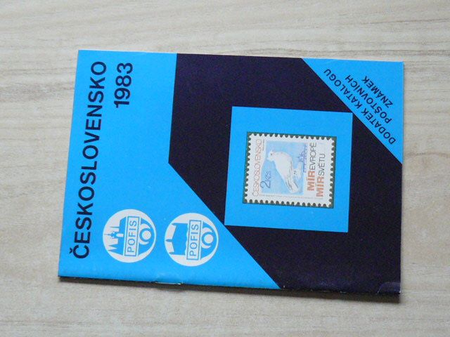Československo 1983 - Dodatek katalogu poštovních známek