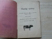 Katalog výstavy plemenných býků, krav, jalovic a vepřového dobytka v Břestě (1928)