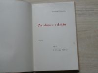 Emanuel Havelka - Za slunce i dešťů - Verše (1941)