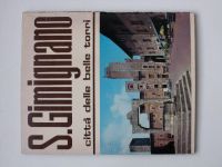 San Gimignano - Città delle belle Torri (1978) fotografická publikace - vícejazyčně