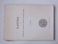Kuťáková - Latina I - Soubor textů a cvičení pro základní kurs latinského jazyka (1991) skripta