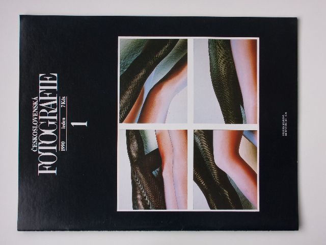 Československá fotografie 1-12 (1990) ročník XLI. (chybí č. 7, 12, celkem 10 čísel)