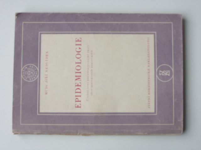 Nedvídek - Epidemiologie - Učební text pro zdravotnické školy, obor sanitárních pracovníků (1957)