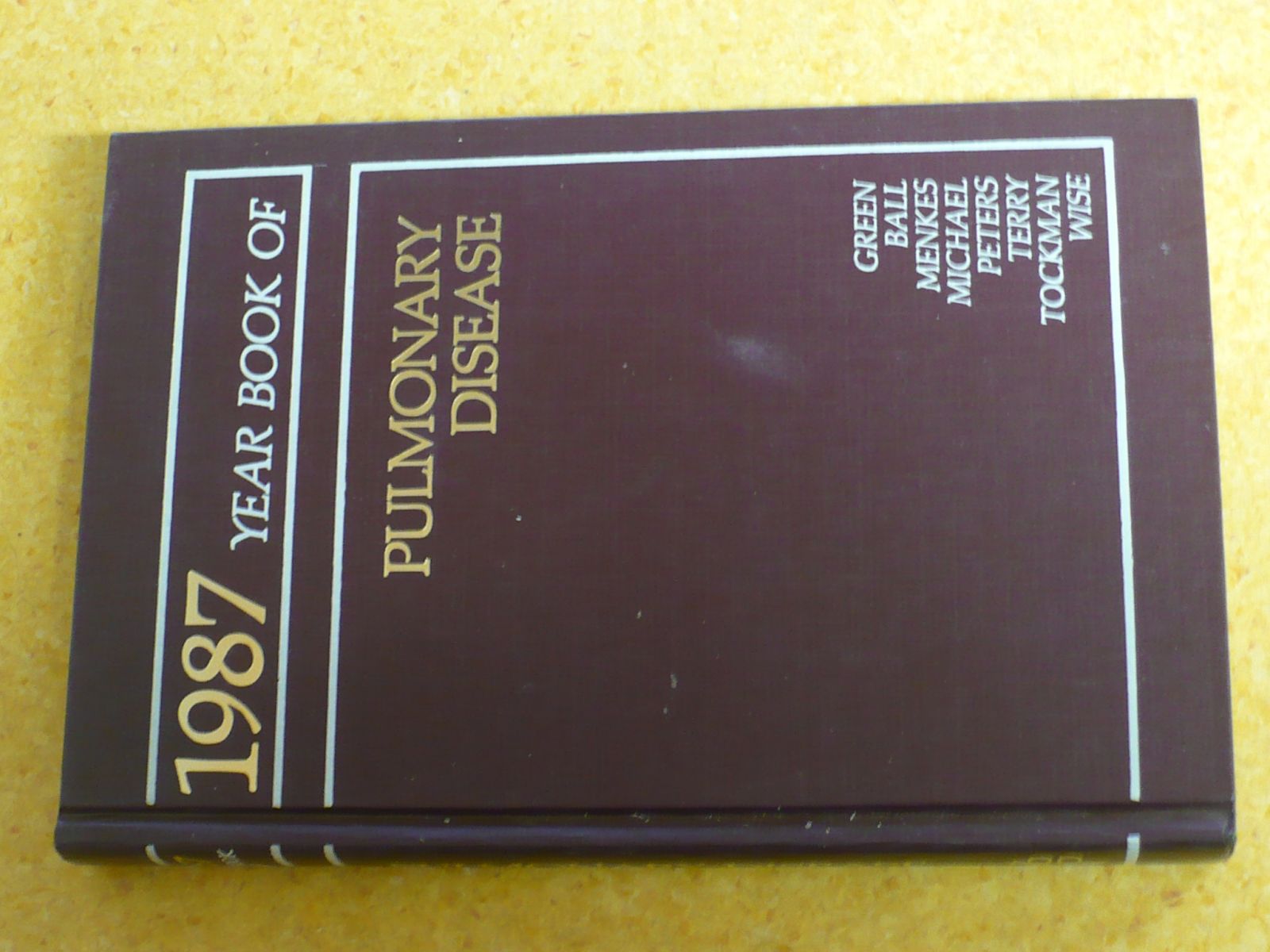 1987 Year Book Of Pulmonary Disease (1987)