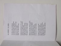 Blahoslavený Jan Sarkander - svatořečen 21. 5. 1995 - básně Jan Kroupa?