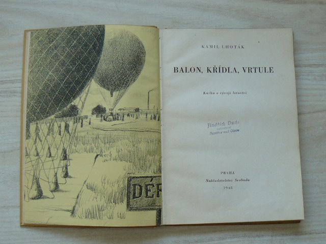 Kamil Lhoták - Balon - křídla - vrtule (1948)