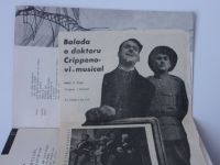 Mankowitz, Norman - Balada o dru Crippenovi - Program č. 8 Divadla Oldřicha Stibora Olomouc 1962/63
