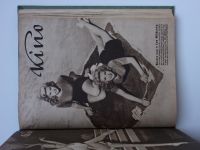 Kino - filmový obrázkový týdeník 1-28 (1947) ročník II. - sváz. 1. pololetí (chybí č. 23 - 27 čísel)
