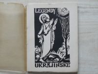Legendy ukrajinské - věnování a podpis - O. F. Babler