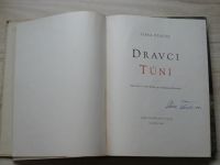 Sláva Štochl - Dravci tůní (1953) podpis autora S. Š.