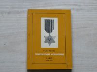 Měřička - Československá vyznamenání V. část 1914-1918 (1979)