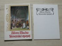 Alfons Mucha - Slovanská epopej (Pressfoto 1985) 12 reprodukcí v obálce