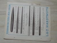 Hlavní katalog Továrny na tužky Koh-i-noor L.&C. HARDMUTH Čís. 10