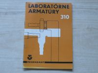 Laboratórne armatúry 310 - Technomat Praha (1985) Katalog