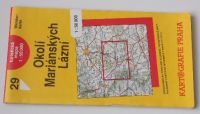 Turistická mapa č.29 - 1 : 50 000 - Okolí Mariánských lázní (1992)